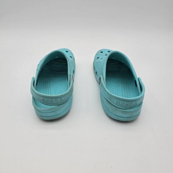 Crocs Sandals Womens 8 Light Blue Classic Slip On Clasic Clogs Summer Shoes - Picture 4 of 10